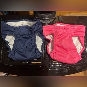 2) Frisco Dog Diaper, size medium, Used
